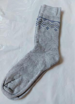 Брендовые теплые махровые носки нижняя