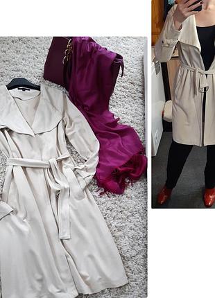 Актуальный на весну легкий кардиган/плащ екозамша, by julie, p. 6-8