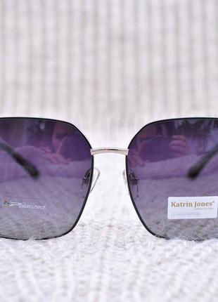 Фирменные большие очки katrin jones polarized новинка