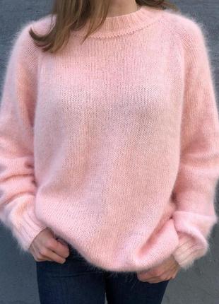 Нежный свитер с ангорой1 фото