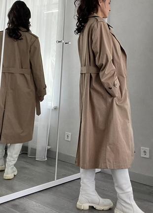 Классический тренч бежевый ines de la fressange trench coat2 фото