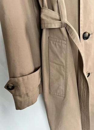 Классический тренч бежевый ines de la fressange trench coat5 фото