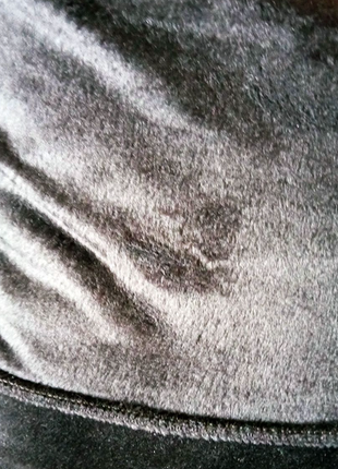 Леггенсы лосины велюровые теплые на флисе 9507ко7 фото