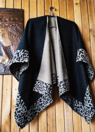 Пончо накидка пиджак плащ кофта