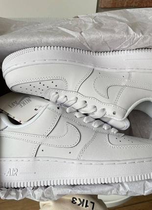 Nike air force 1’07 white premium 34 фото