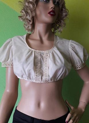 Баттистовый  кроп топ
