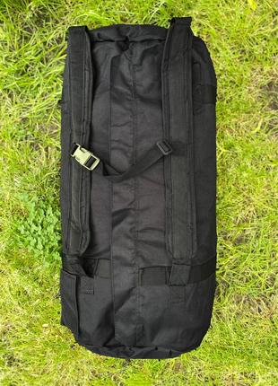 Баул зсу рюкзак военный, рюкзак тактический зсу 90, сумка баул, черный рюкзак, баул, баул армейский3 фото