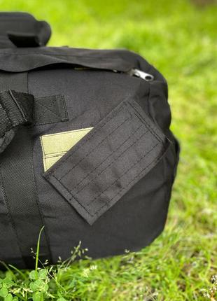 Баул зсу рюкзак военный, рюкзак тактический зсу 90, сумка баул, черный рюкзак, баул, баул армейский4 фото