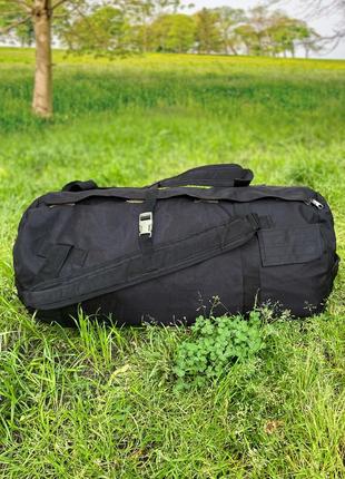 Баул зсу рюкзак военный, рюкзак тактический зсу 90, сумка баул, черный рюкзак, баул, баул армейский1 фото