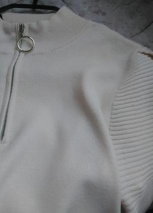 Шикарный свитер на молнии6 фото