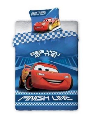 Комплект детского постельного белья для мальчика cars3 фото