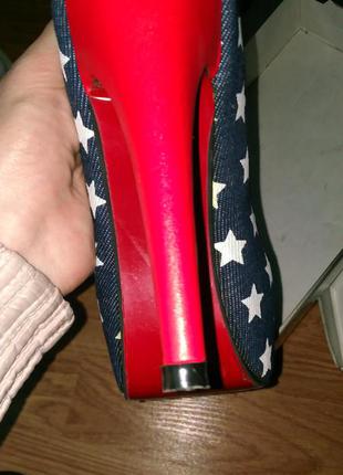 Туфли американский флаг2 фото