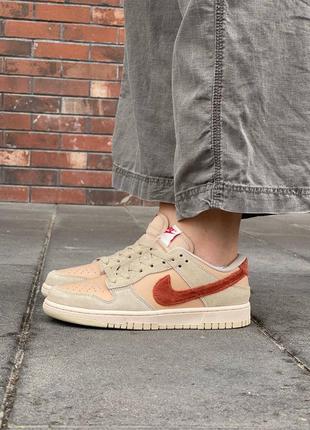 Nike sb dunk low terry swoosh4 фото