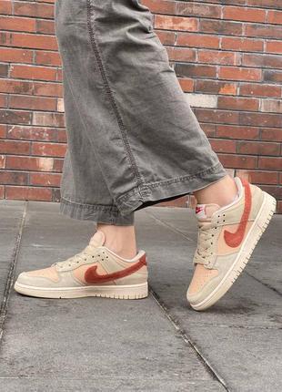 Nike sb dunk low terry swoosh