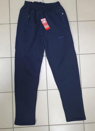 Спортивные штаны мужские cramp теплые прямые s-xxl арт.1670, xxl, 52, синій