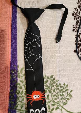 Дитячий шкільний краватку з павуком і з ліхтариками для хеллоуїна halloween