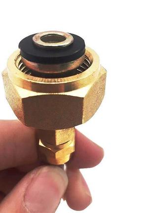 Переходник универсальный для заправки цанговых и туристических резьбовых газовых баллонов