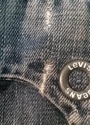 Курточка джинсова куртка укорочена levi,s оригінал4 фото