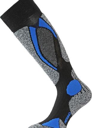 Термошкарпетки лижі lasting swc 906 - l - чорний/зелений2 фото