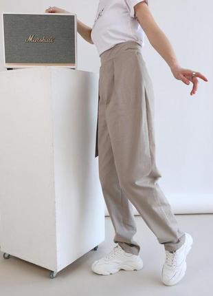 Жіночі штани з натуральної тканини 44-46, 46-484 фото