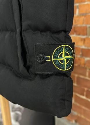 Мужская жилетка  stone island синий весна\осень, безрукавка модная для мужчин7 фото