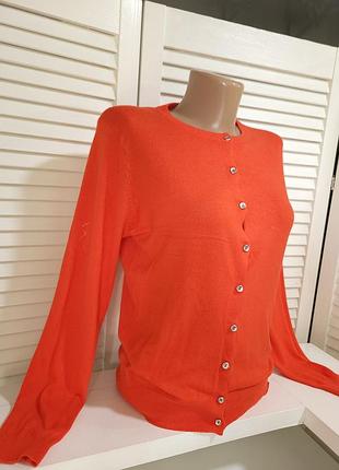 Кофтинка  кардиган.mark &spencer 82% віскоза. 3