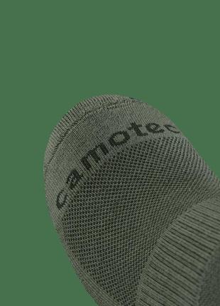 Короткі трекінгові шкарпетки camotec trk low хакі (7081), розмір 43-466 фото