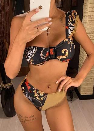 Класний купальник бандо