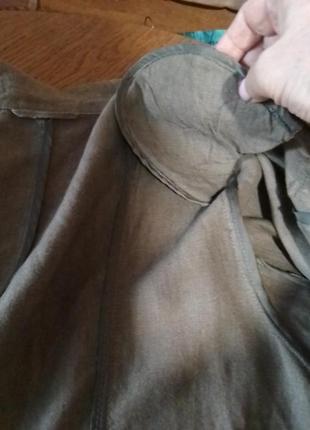Льняная рубашка или легкий пиджак без подкладки.5 фото
