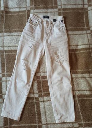 Винтажные белые джинсы versace couture jeans оригинал8 фото