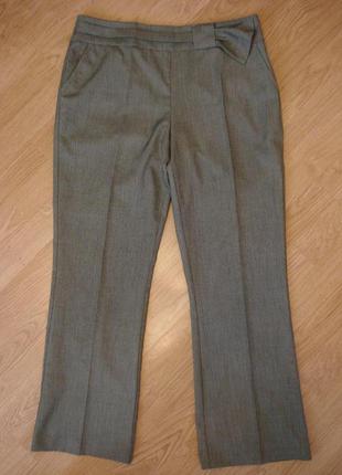 Класичні широкі прямі укорочені брюки бренд per una