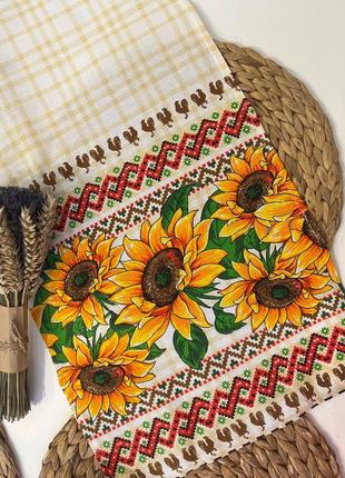 Кухонные полотенца лен,хорошо впитывают воду