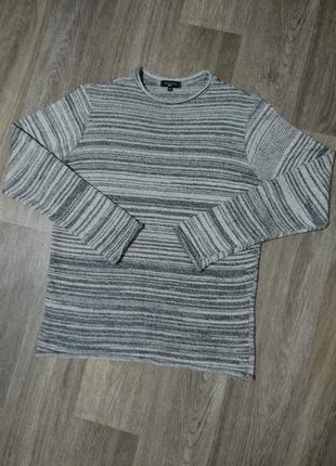 Мужской серый свитер / new look / кофта / свитшот / мужская одежда /