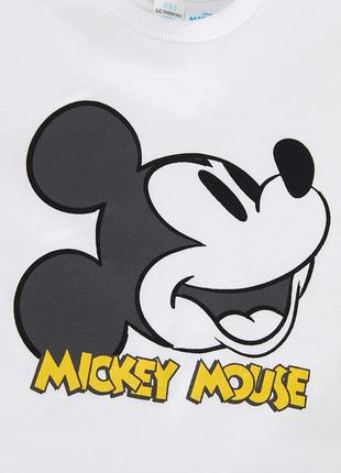 9-12/2-3/5-6 р новая фирменная детская футболка украинский микки маус mickey mouse lc waikiki вайки4 фото