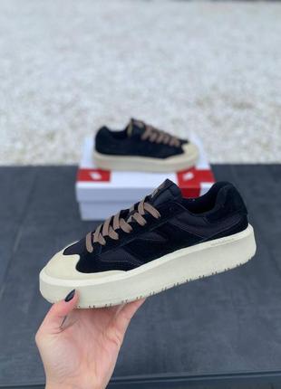 Жіночі кросівки new balance ct 302 black brown3 фото