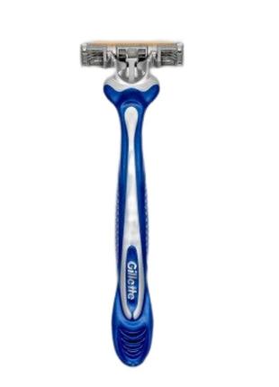 Одноразовый станок gillette blue 3 с тремя лезвиями из японской стали2 фото