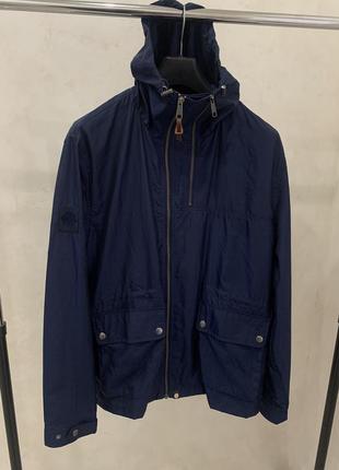 Куртка дощовик вітровка синя pretty green