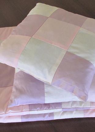 Детский комплект постельного нежность. одеяльце и 2 подушки3 фото