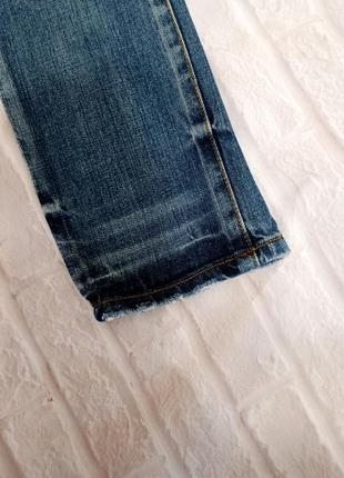 Укороченные джинсы зауженные zara хорошее состояние размер 322 фото