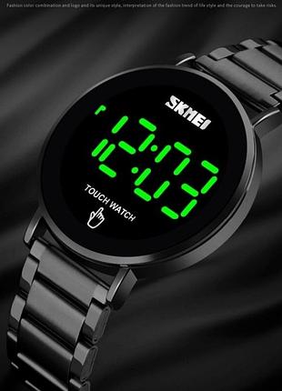 Годинник чоловічий skmei light наручний годинник чоловічий класичний годинник кварцовий годинник
