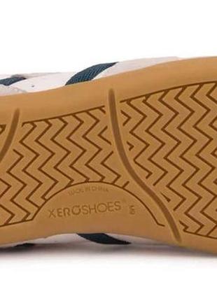 Оригинальные демисезонные кожаные кроссовки xero shoes kelso американского бренда (белые и черные) р. 40-476 фото