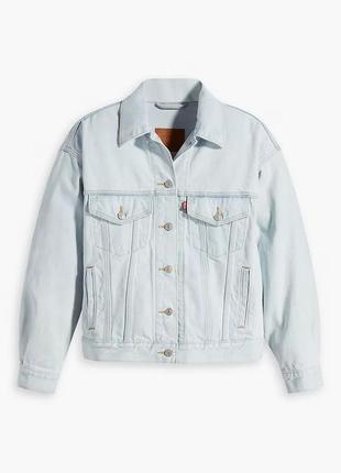 Женский джинсовый жакет levi's® premium 90s trucker jacket2 фото