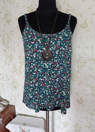 Майка цветочный принт uk12