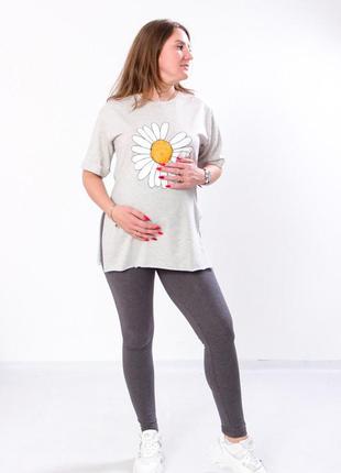 Легінси жіночі для вагітних сірий, носи своє, 818 грн1 фото