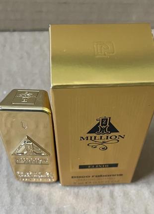 Paco rabanne 1 million elixir духи, мужские, 5ml5 фото