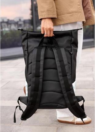 Жіночий рюкзак ролл sambag rolltop x з принтом palm7 фото