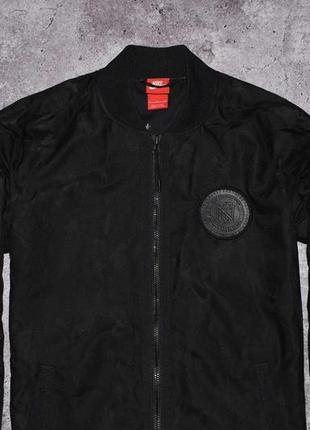 Nike f.c.bomber jacket (мужская куртка бомбер найк varsity tech fleece2 фото