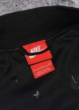 Nike f.c.bomber jacket (мужская куртка бомбер найк varsity tech fleece6 фото