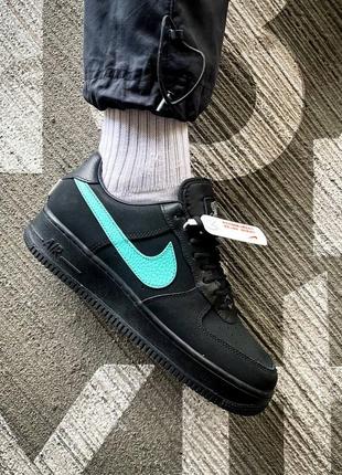 Кроссовки nike air force 1 low tiffany & co