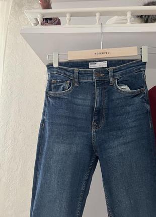 Крутые джинсы клеш bershka2 фото